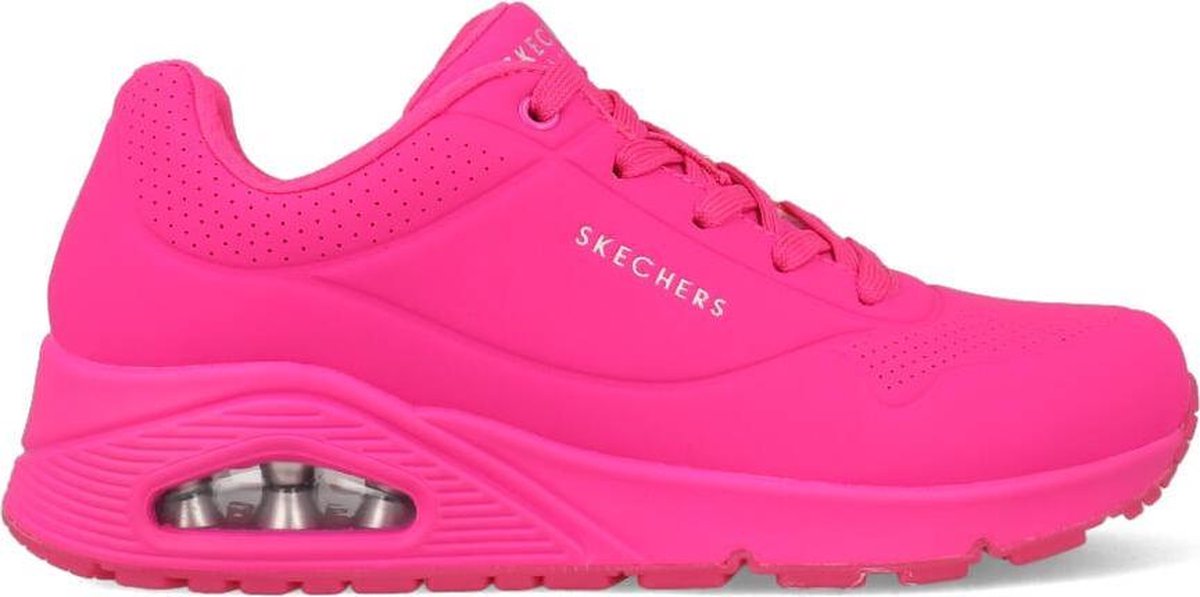 Skechers Uno - Night Shades - Dames Sneakers - Roze