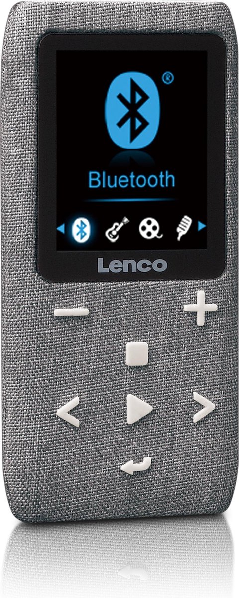 Lecteur MP3/MP4 avec Bluetooth® et mémoire interne de 8 Go Lenco  Xemio-860BK Noir-Gris - Baladeur MP3 / MP4 - Achat & prix