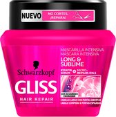 Schwarzkopf Gliss Kur LONG & SUBLIME masque pour cheveux Femmes 300 ml