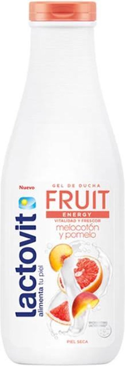 Lactovit - Energy Shower Gel Peach & Grapefruit (Fruit Shower Gel) - 500ml