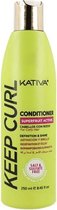 Conditioner voor Gedefinieerde Krullen Kativa Keep Curl (250 ml)