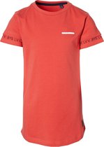Levv shortsleeve Malo cranberry rood voor jongens - maat 140