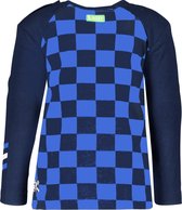 B.Nosy baby jongens shirt B.Nosy On Top Check Blue