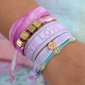 Armbanden set lilac love