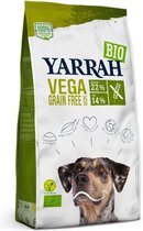 4x Yarrah Bio Hondenvoer Vegetarisch Tarwe Vrij 2 kg