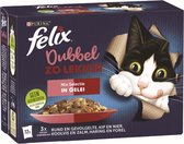 Felix Dubbel Zo Lekker Mix Selectie in Gelei 12 x 85 gr