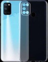 Voor OPPO Realme 7i 0,75 mm Ultradunne transparante TPU zachte beschermhoes