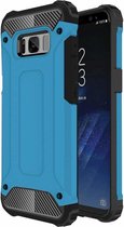 Voor Galaxy S8 Rugged Armor TPU + pc combinatiebehuizing (blauw)