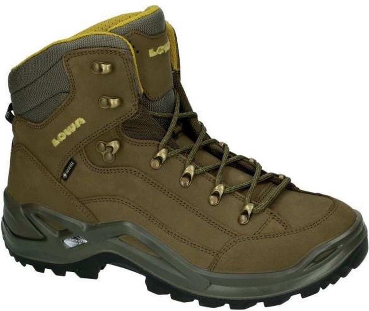Lowa Renegade GTX Mid Heren waterdichte mid wandelschoenen /Mustard Olijf