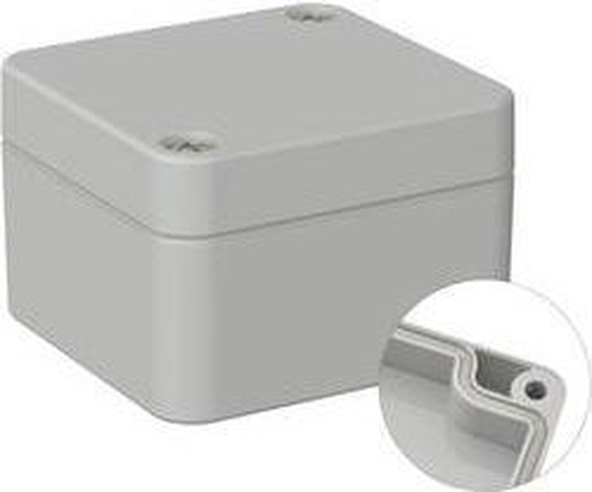 TRU COMPONENTS TC-9065588 TC-9065588 Universele behuizing 52 x 50 x 35 ABS Grijs-wit (RAL 7035) 1 stuk(s)
