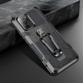 Voor Samsung Galaxy Note 20 Ultra Machine Armor Warrior schokbestendige pc + TPU beschermhoes (spacegrijs)
