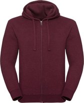 Russell Heren Authentieke Melange Zip Hoodie (Ocean Melange)