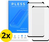 Samsung Note 8 Screenprotector 2x - Beschermglas Tempered Glass Cover - Pless®