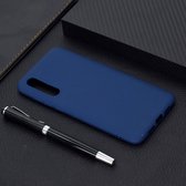 Voor Xiaomi Mi 9 Candy Color TPU Case (blauw)