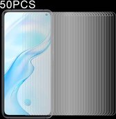 50 STUKS 0.26mm 9H Oppervlaktehardheid 2.5D Explosieveilig Gehard Glas Niet-volledig schermfilm voor Vivo X30 Pro