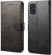 Voor Galaxy S20 GUSSIM zakelijke stijl horizontale flip lederen tas met houder & kaartsleuven & portemonnee (zwart)