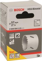 Bosch - Scie cloche HSS bimétallique 57 mm, 2 1/4 "