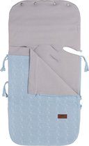Baby's Only Zomer voetenzak autostoel 0+ Cable - baby blauw