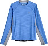 Coolibar - UV Zwemshirt voor jongens - Longsleeve - Ultimate Rash - Surf Blauw - maat XL (152-158cm)