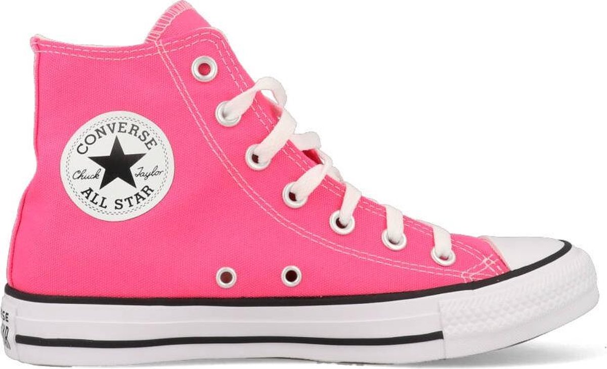 Converse All Stars Hoog 170155C Roze-35 | bol.com
