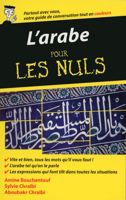 L'Arabe - Guide de conversation Pour les Nuls, 2e - cover