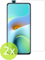 Geschikt Voor: Xiaomi Redmi K30 Ultra 2 Stuks Screenprotector Tempered Glass Glazen Gehard Screen Protector 2.5D 9H (0.3mm)