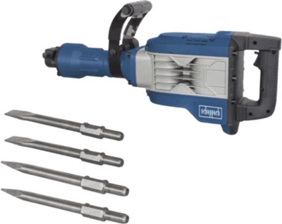 Scheppach AB1900 Breekhamer - Sloophamer - 60J - Incl. 2 beitels + koffer