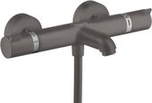 hansgrohe Ecostat opbouw badthermostaat Comfort Brushed Black Chrome