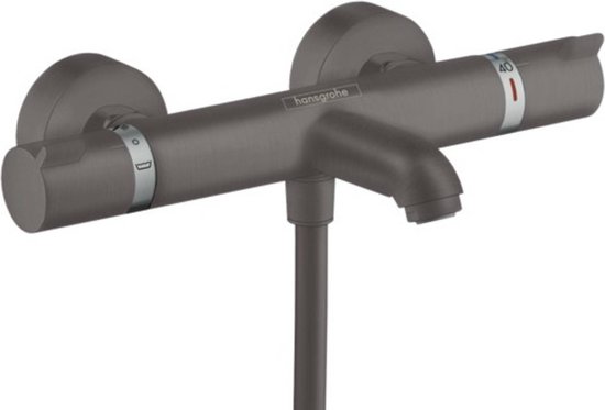 Foto: Hansgrohe ecostat opbouw badthermostaat comfort brushed black chrome