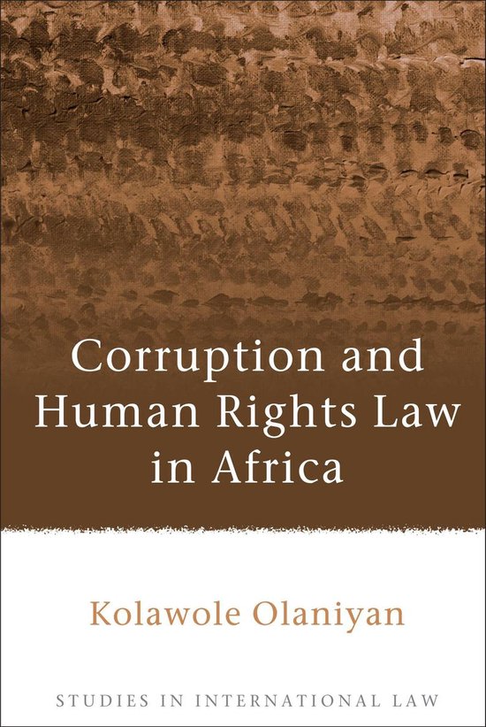 Corruption and Human Rights Law in Africa, - cover