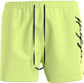 Tommy Hilfiger handwritten logo zwemshort geel - XL