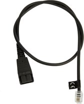 Jabra kabeladapters/verloopstukjes QD cord, straight, mod plug
