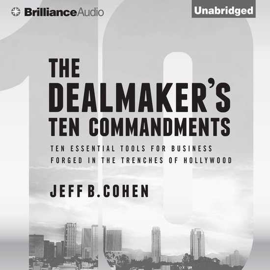 Dealmaker's Ten Commandments, The - cover