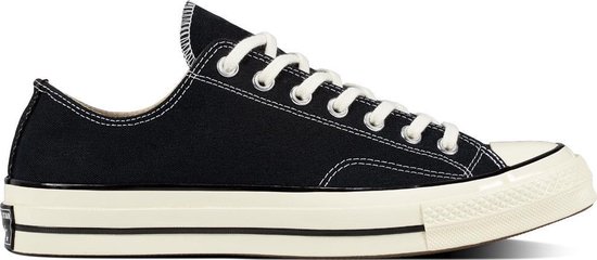 Converse Chuck 70 Classic Low Top Zwart / Wit - Baskets - 162058C - Taille 37