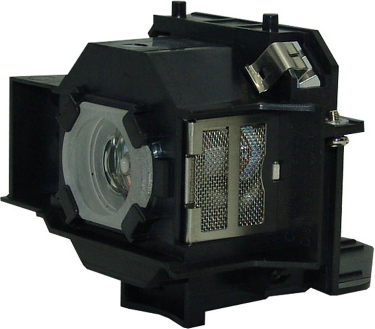 Beamerlamp geschikt voor de EPSON POWERLITE 82C beamer, lamp code ELPLP34 / V13H010L34. Bevat originele P-VIP lamp, prestaties gelijk aan origineel.