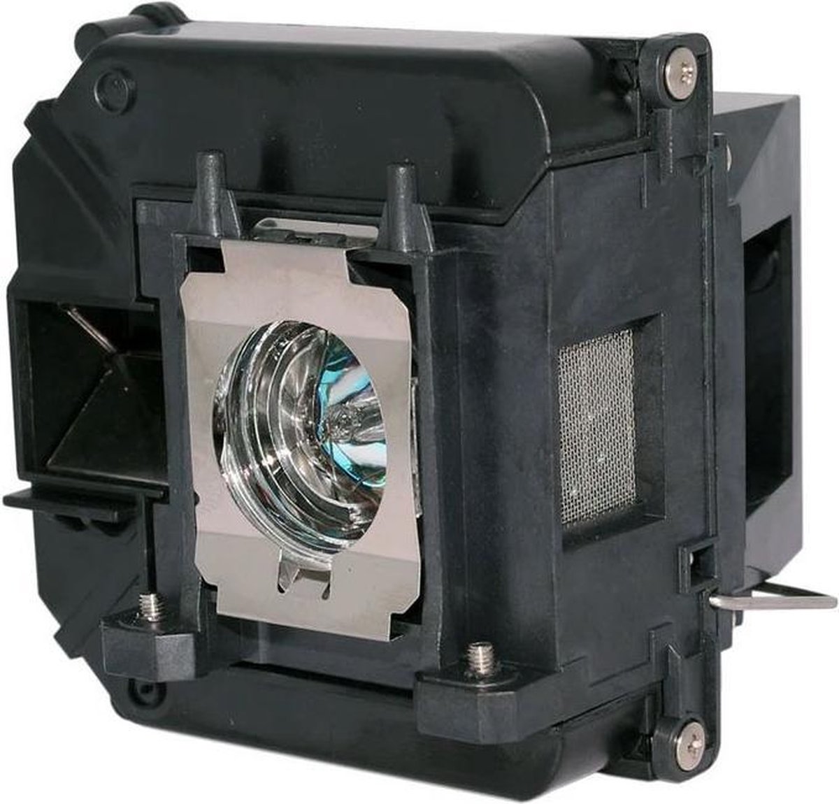 Beamerlamp geschikt voor de EPSON H501F beamer, lamp code ELPLP68 / V13H010L68. Bevat originele P-VIP lamp, prestaties gelijk aan origineel.