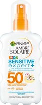 6x Garnier Ambre Solaire Kids Spray SPF 50+ 200 ml