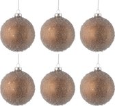 J-Line Doos van 6 Kerstballen Parels