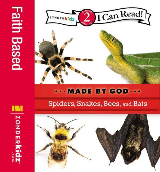 I Can Read! / Made By God 2 - Spiders, Snakes, Bees, and Bat ... - cover