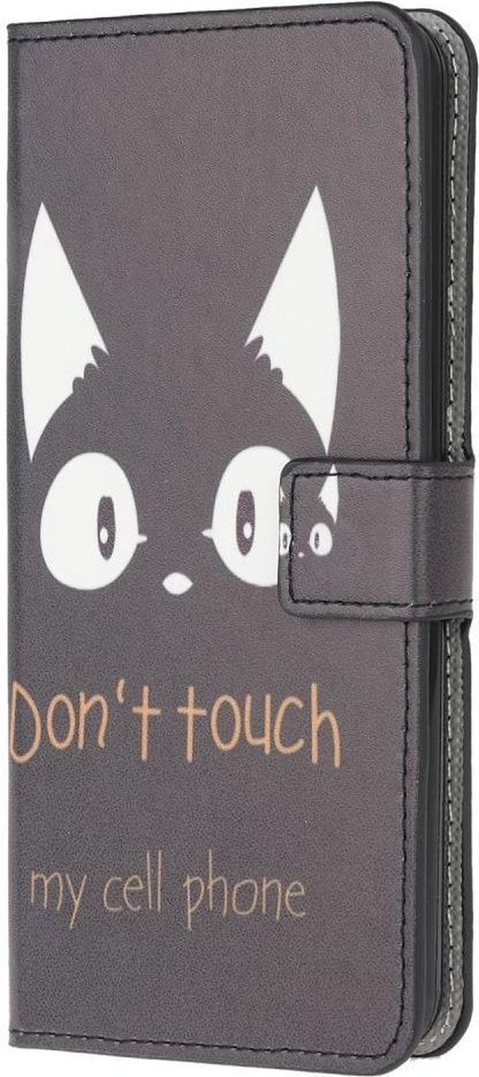 Wallet Book Case met Print Don't Hoesje Geschikt voor Samsung Galaxy A52 / A52S