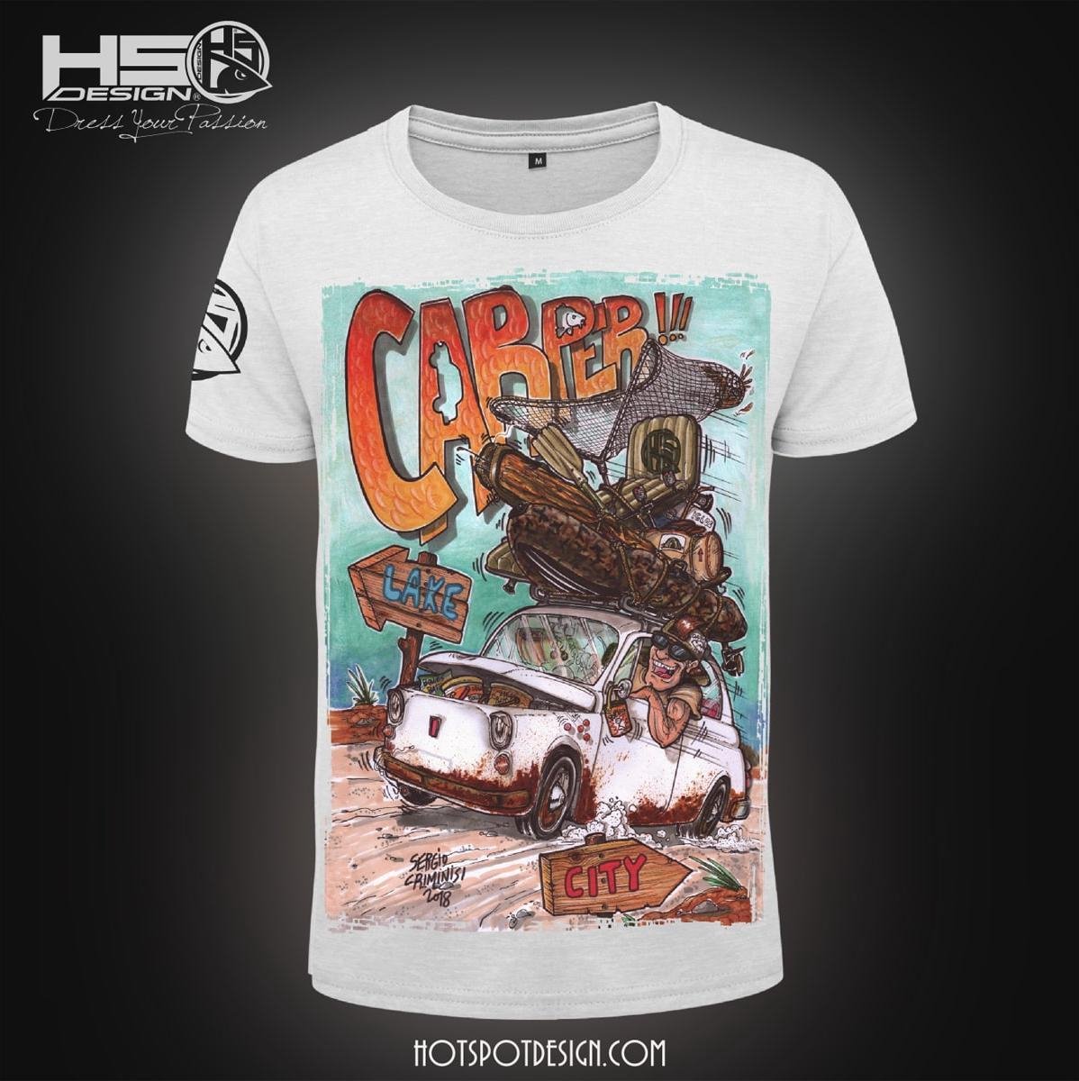Hotspot Design Carper T-shirt Met Korte Mouwen Wit XL Man