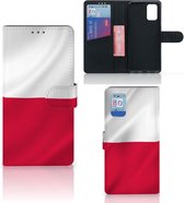Smartphone Hoesje Geschikt voor Samsung Galaxy A02s Flip Cover Geschikt voor Samsung M02s Bookcase Polen
