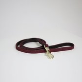 Kentucky Dogwear Hondenriem Gevlochten Nylon - Bordeaux - 120cm