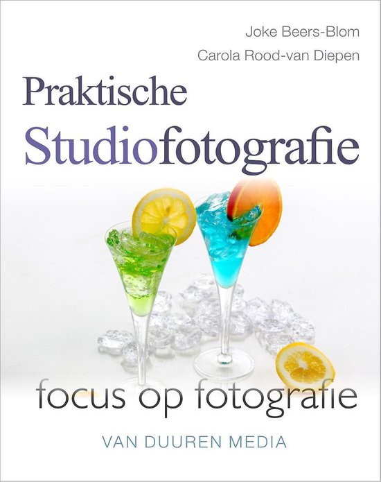 Cover van het boek 'Praktische studiofotografie' van Joke Beers-Blom