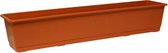 Geli - Bloembak voor balkon - Standard - 80 cm - Terracotta