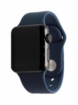 Geschikt Voor Smart Watch Sport Band -  Ice Blue - 38mm En 40mm - ML - Geschikt Voor Smart Watches - Maat: 38 en 40