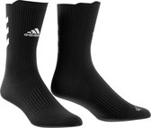 adidas - Alphaskin Crew Light Cushion Sock - Zwart - Algemeen - taille 37-39