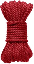 6mm Hemp Bondage Rope - 30 Ft. Red