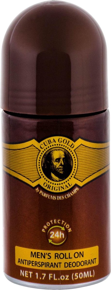 Cuba - Cuba Gold Deodorant Roll-on - 50ML