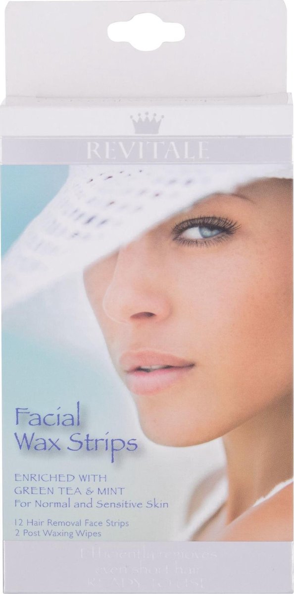 Revitale - Wax Strips Facial ( 12 Ks )